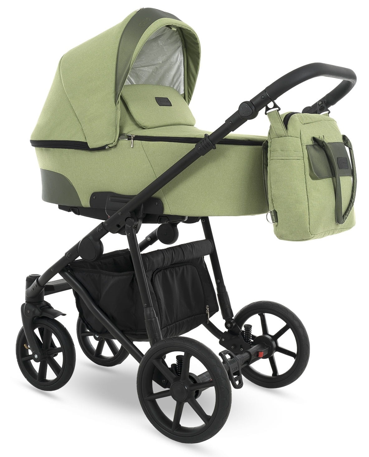 FORMEL CAMELE[ポメルカメレ] Trolley Net Sandals Green 5CM Ollio Camarelo 3w1 Wózek wielofunkcyjny zielony Dadi-Shop